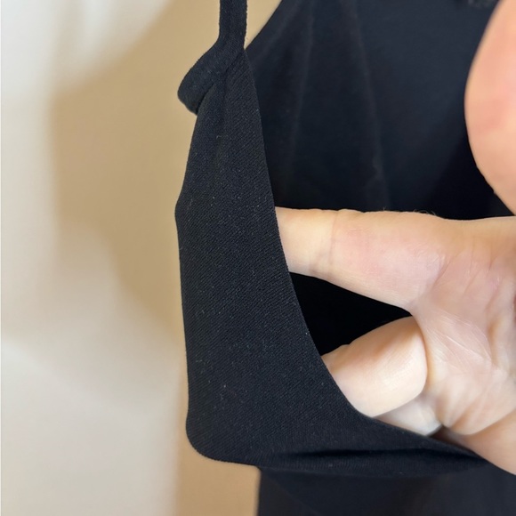 Zara Black Seamless One Piece Bodysuit - Picture 6 of 7